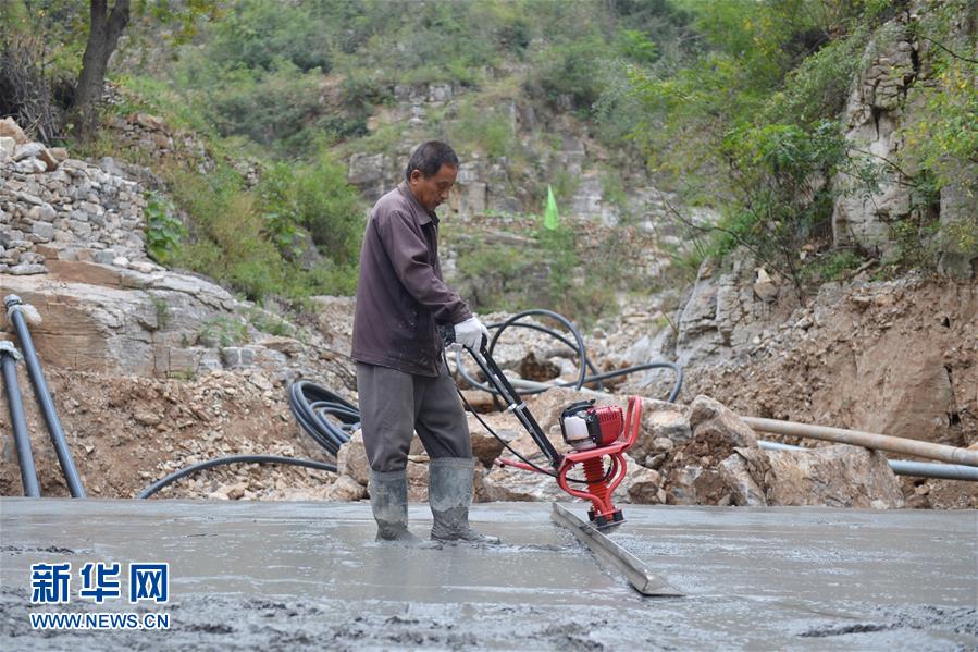 河北涉县：灾区重建进行时