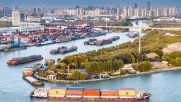 破3.5亿吨 2023年苏北运河货物运量再创新高