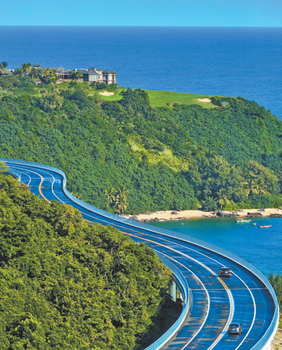 海南环岛旅游公路:椰风海韵两千里 串珠成链一路通_fororder_1704400399323_1