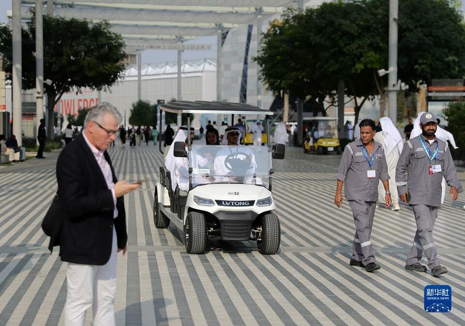 祖国电动车助力迪拜气候大会