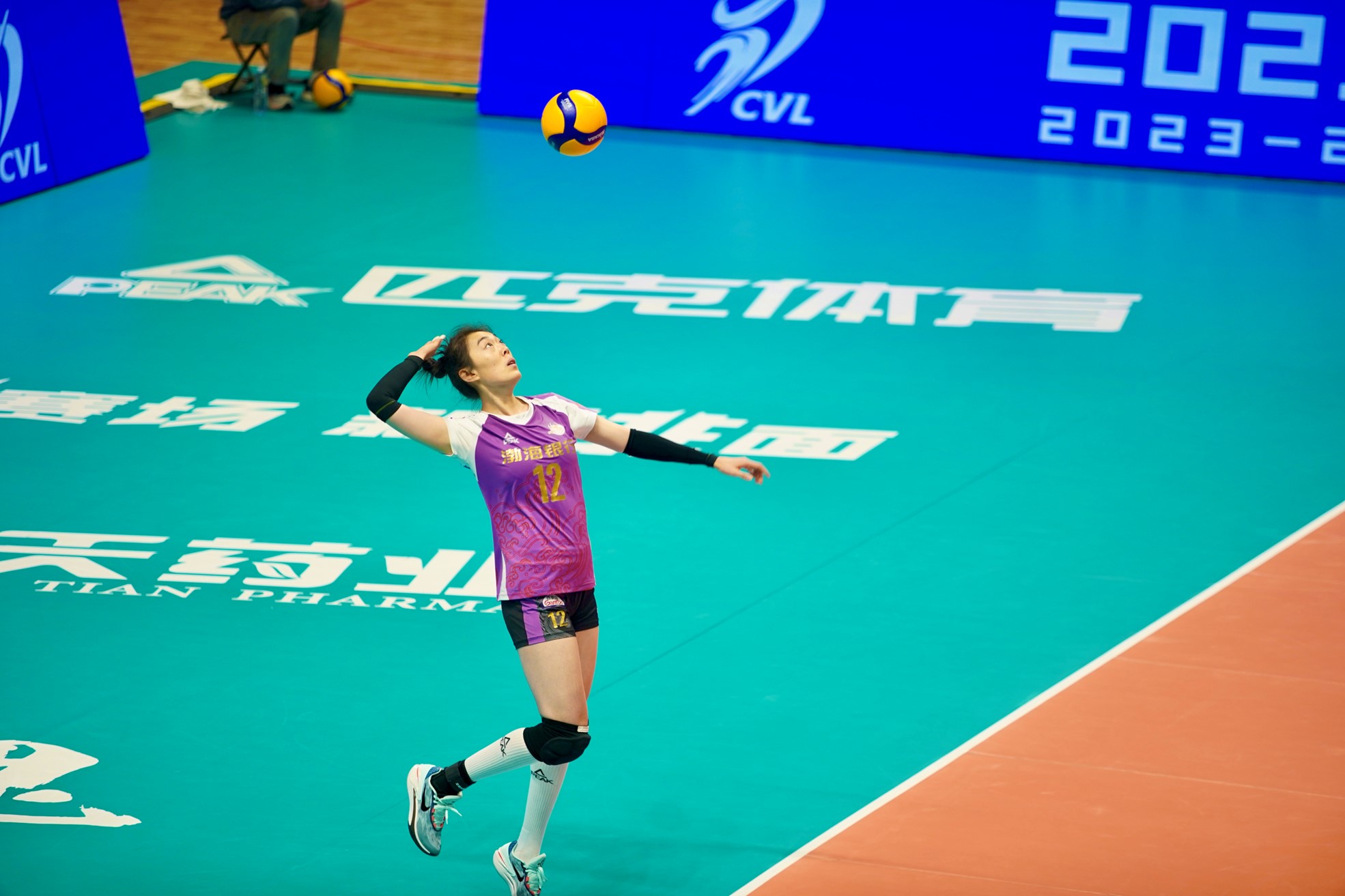 天津渤海银行女排战胜河北女排 迎来十一连胜_fororder_图片2