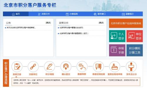 北京积分落户申报今启动 申请人请备好这些材料