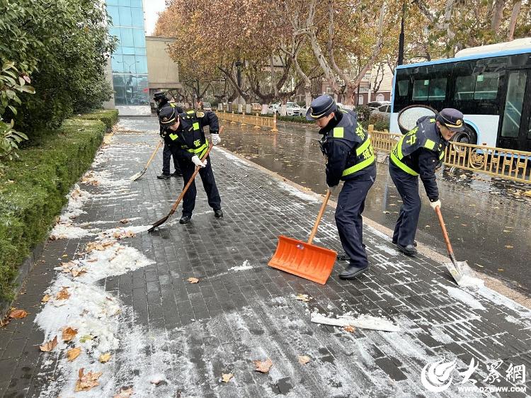 寒潮来袭！济宁市城市管理局全力应对冰雪天气 保障市民出行安全
