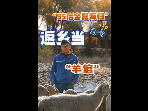 第二届“丝路正青春”短视频征集大赛参赛作品：《“95后金融海归”为啥返乡当“羊倌”？》