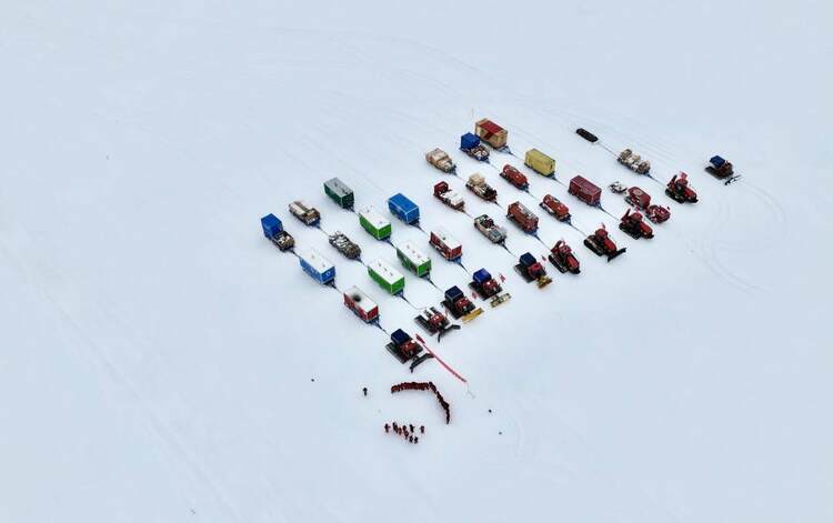 祝凯旋!中国第40次南极考察内陆队出征