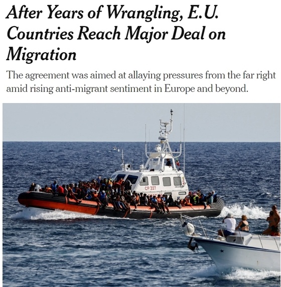欧盟就移民问题达成新协议 教授认为治标不治本