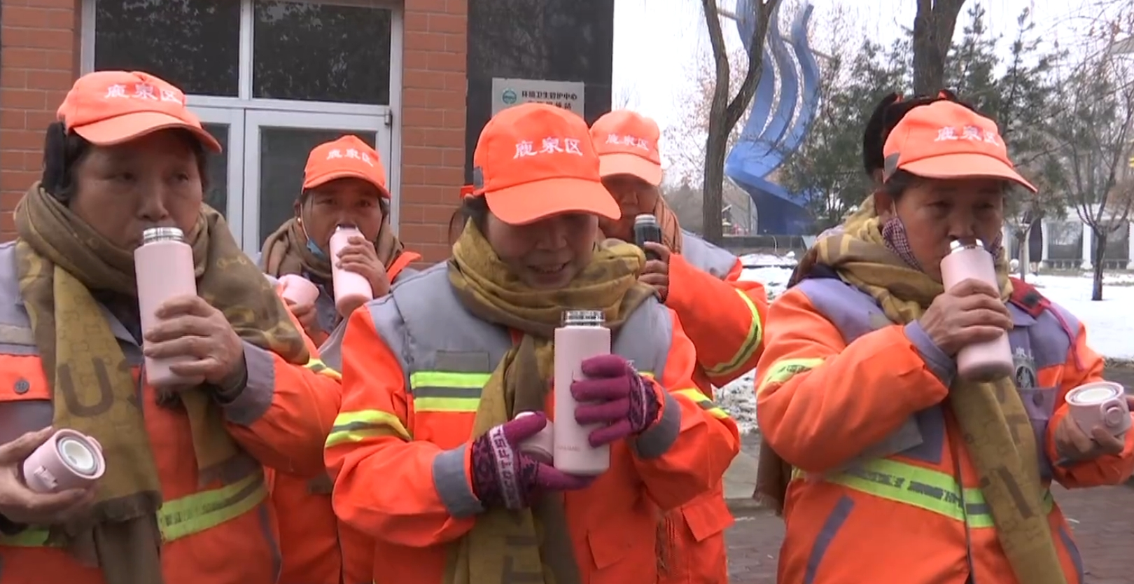 石家庄市鹿泉区:巾帼携手共御寒 情系一线暖人心_fororder_图片2