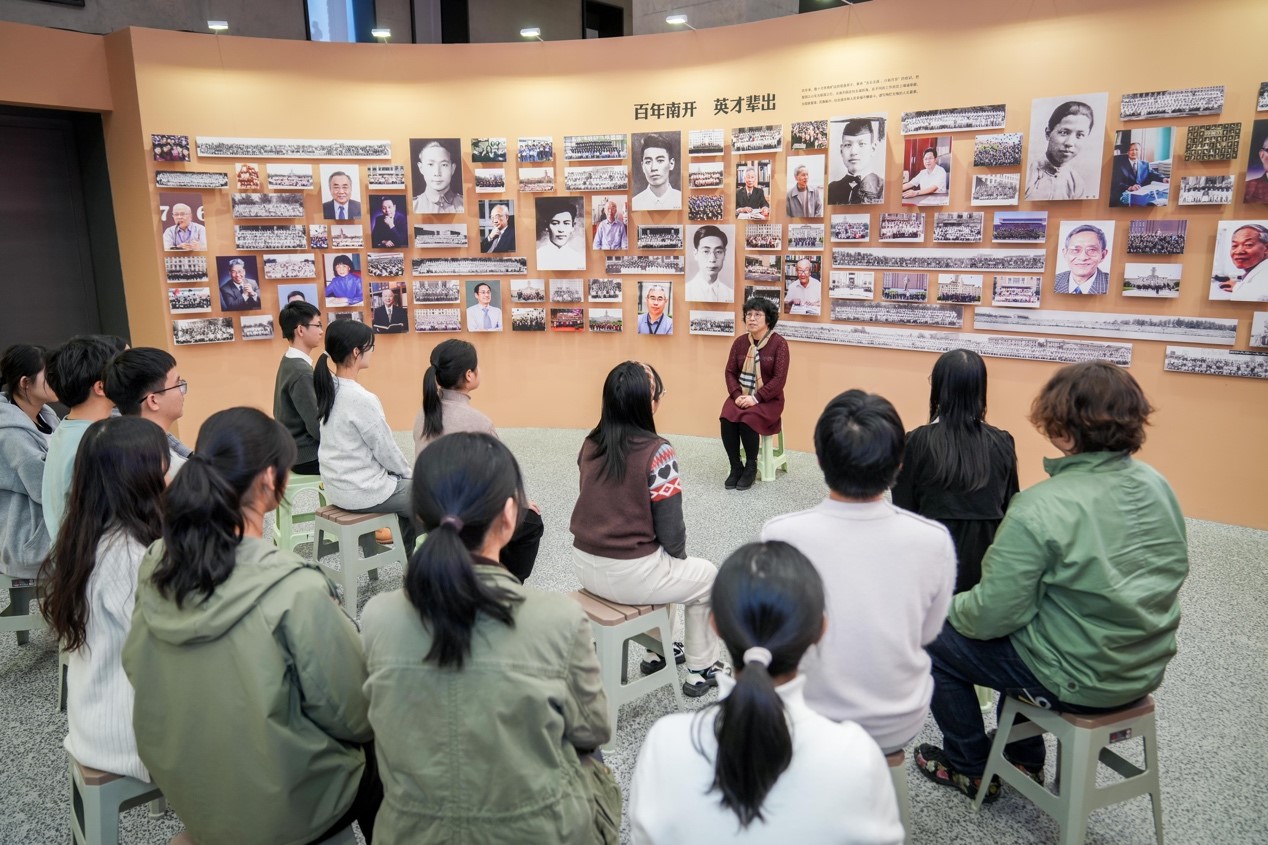 南开大学将思政课“搬”进校史展_fororder_图片6