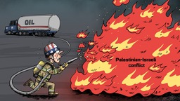 【Editorial Cartoon】“Fireman” or “Arsonist”？