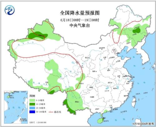 京津冀等地有轻至中度霾 中东部将有大范围降水