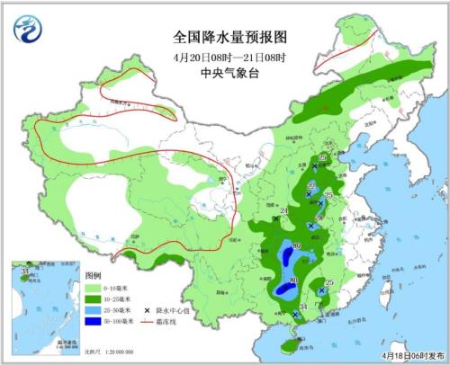 京津冀等地有轻至中度霾 中东部将有大范围降水