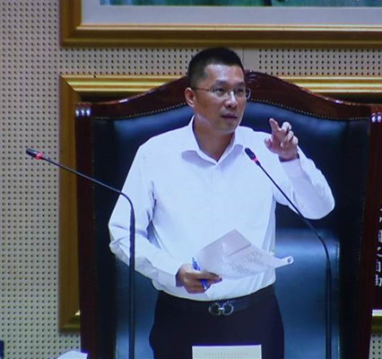 云林县副议长苏俊豪宣布退出民进党：不挺蔡英文连任