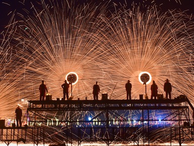 Splendor of iron flower crafting in Luoyang