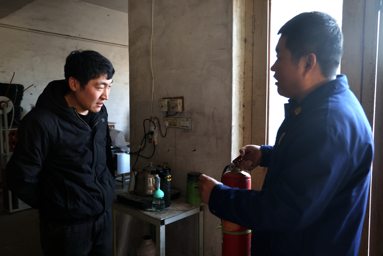 邢台清河:消防科普进社区 筑牢社区“防火墙”_fororder_2