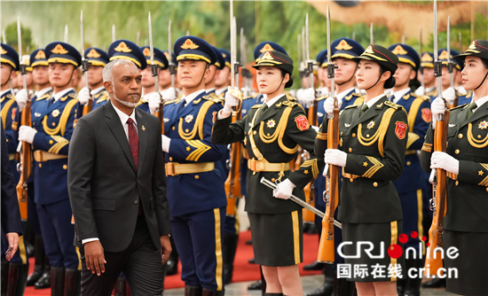 《大国会客厅》新年首访贵宾:中国迎来马尔代夫新任总统穆伊兹_fororder_image_202401111119 (2)