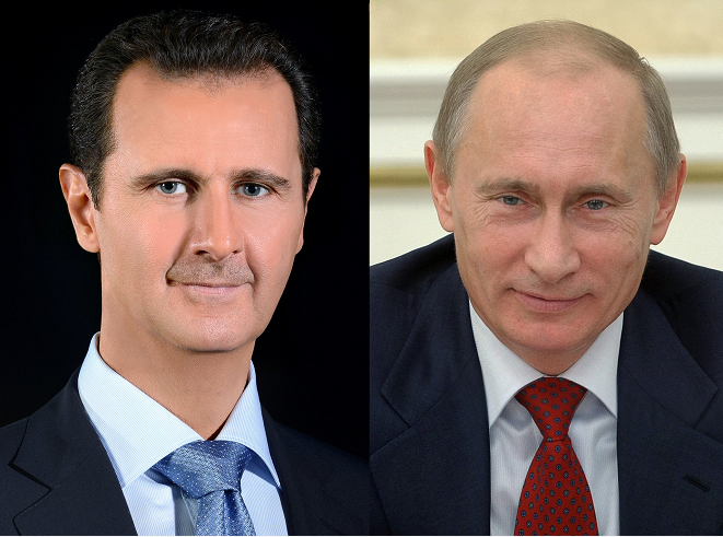 叙俄两国总统就叙北部局势通电话 普京强调维护叙利亚领土完整的重要性