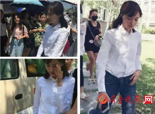 路人拍的郑爽和赵丽颖 画面相差巨大谁丑谁尴尬！