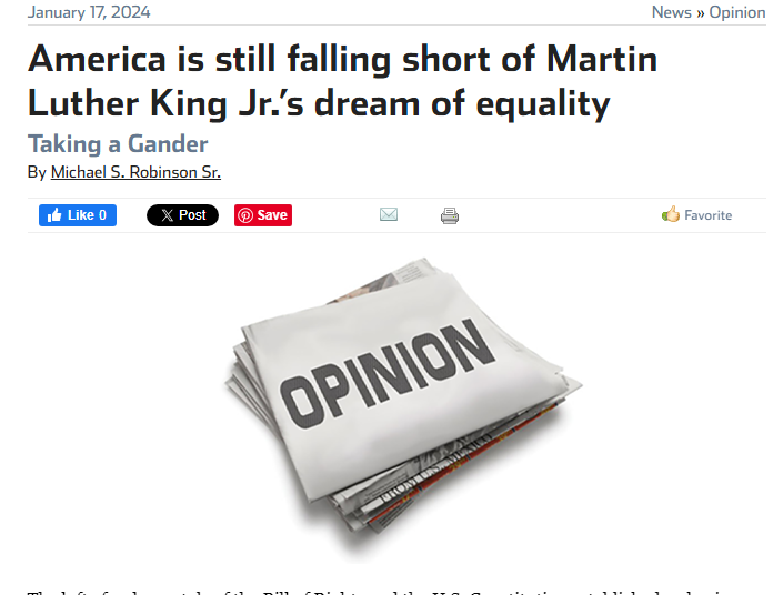 【透视】马丁 路德 金纪念日：白人至上主义依然存在，种族平等梦想(Dream)远未达成