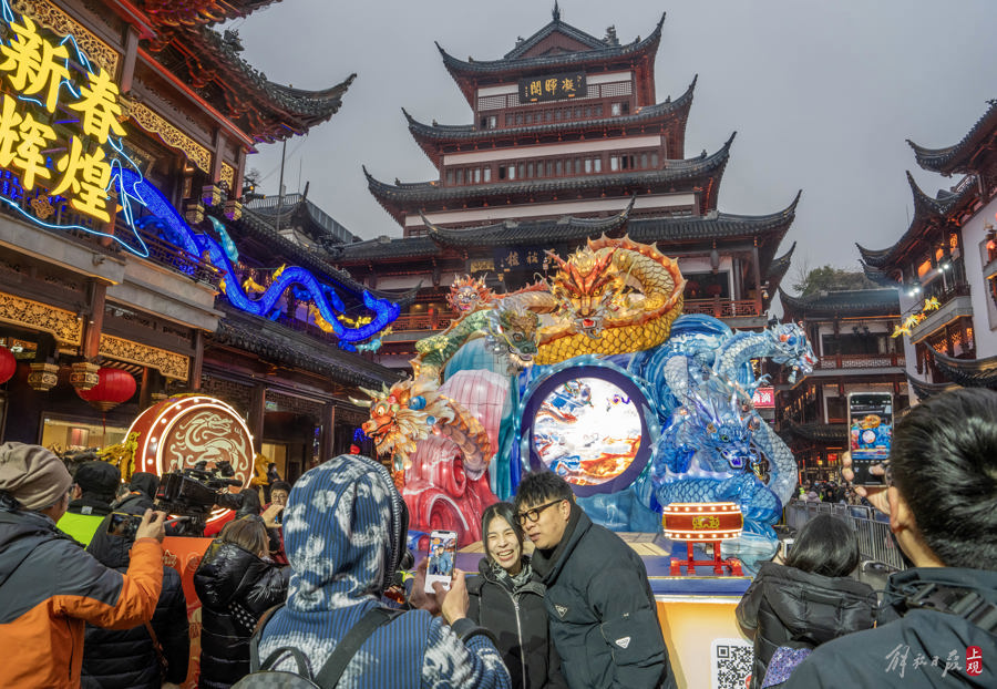 40天上海豫园灯会近尾声 客流400万人次