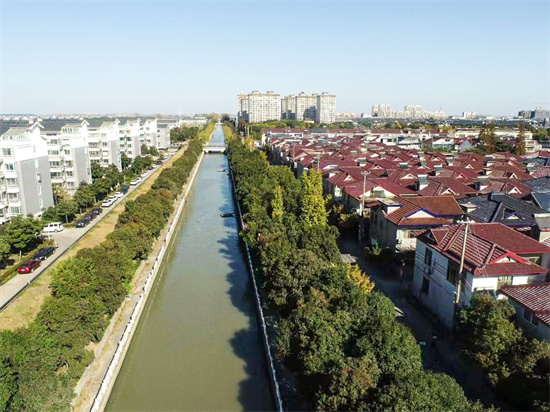泰州兴化戴南镇：156公里生态河成为“流动风景”_fororder_图片13