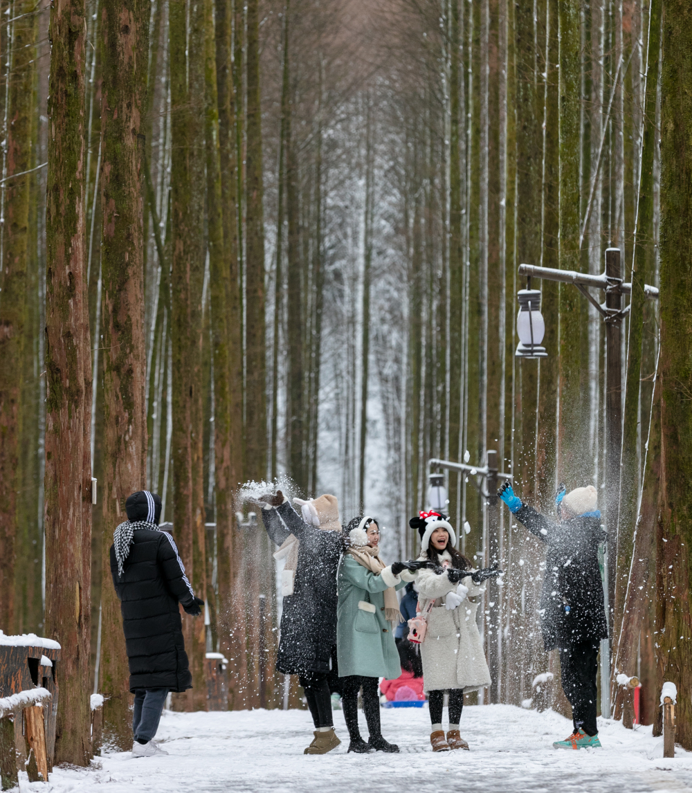 重庆下雪了!一起“趣”看雪
