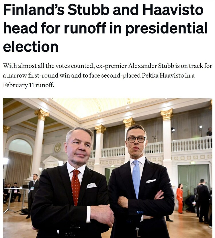 芬兰总统选举为何引人关注