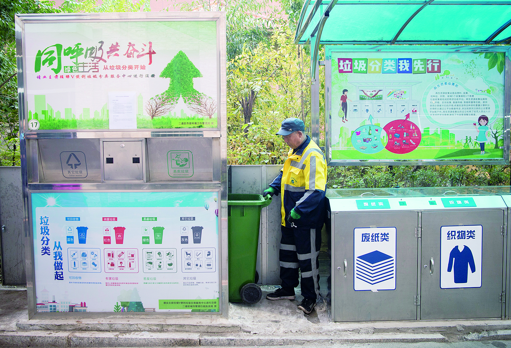 垃圾分类后都去了哪里 易腐垃圾变成营养土 其他垃圾转化为热能和电能