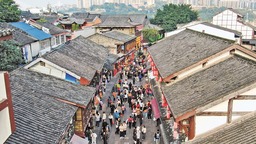 重庆景区接待游客超千万人次