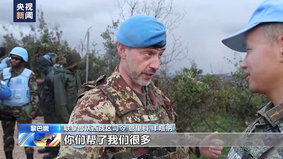 中国第22批赴黎维和部队开展紧急吊装作业 维和友军高度称赞