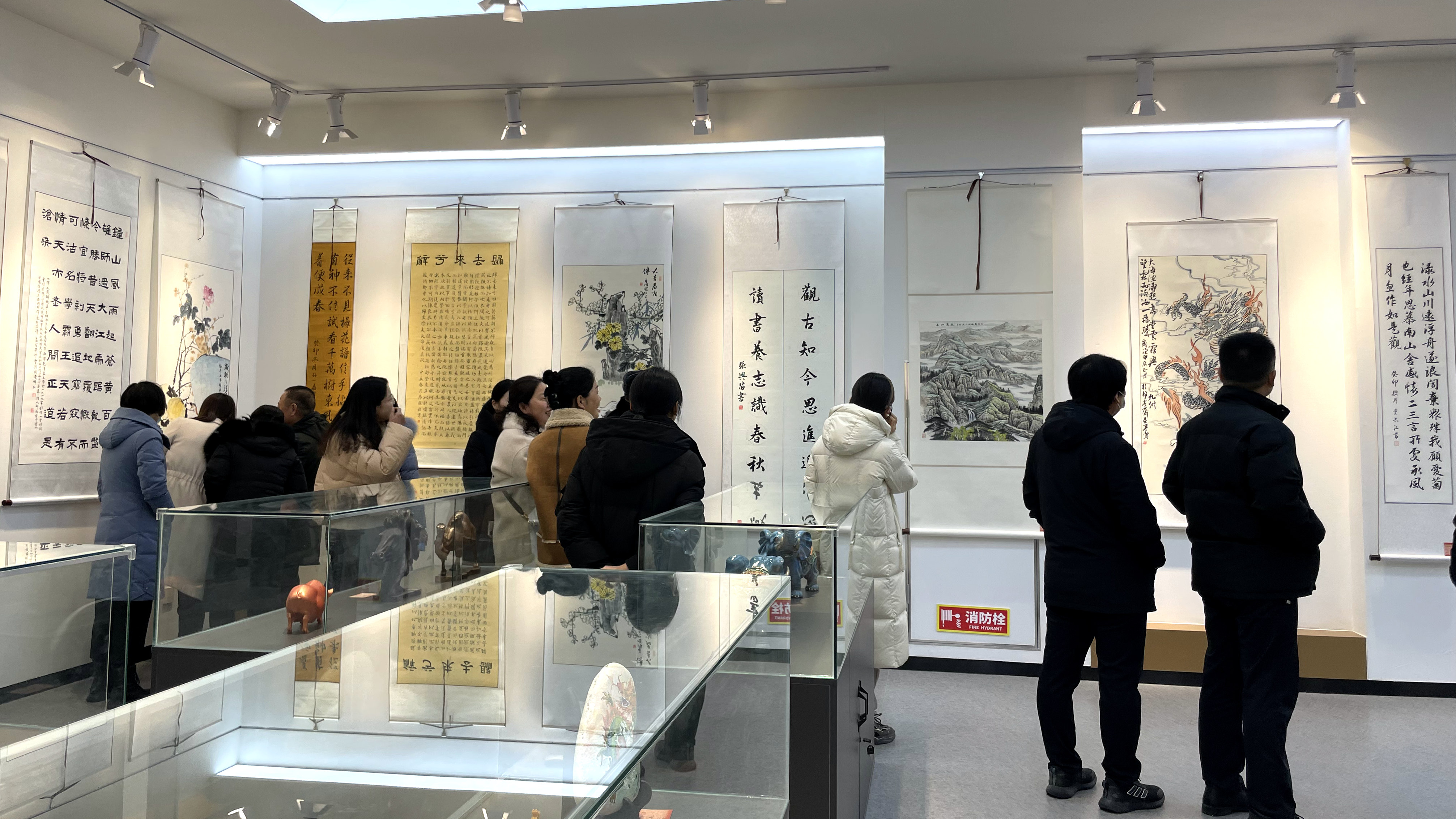 河北唐县:举办“我们的节日•元宵”暨2024年“赏年画 过大年”专题展_fororder_唐县开展“我们的节日•元宵”暨2024年“赏年画 过大年”专题展现场