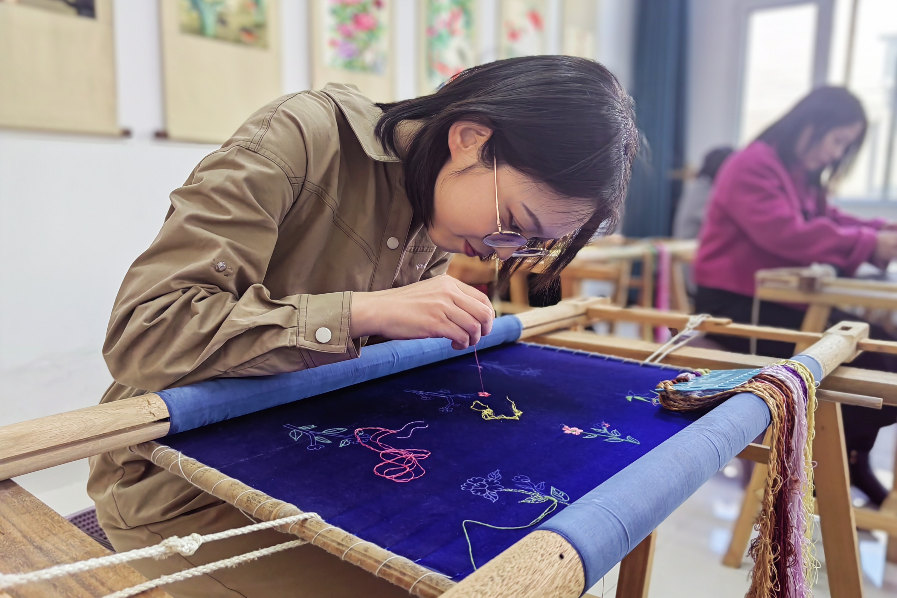 河北定兴: 赏非遗之美 展巾帼风华_fororder_007