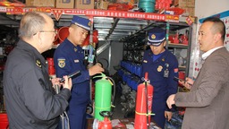 武威市消防救援支队联合多部门开展“3·15”消防产品专项检查