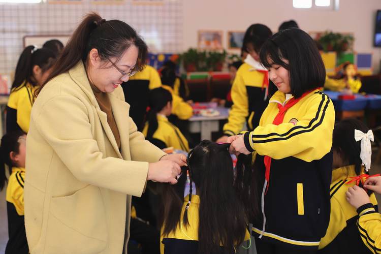 河北盐山:春龙抬头二月二 民俗文化润童心_fororder_图片 2