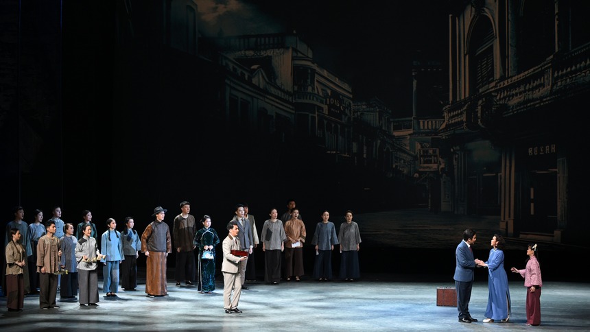 首部珠澳合作现代粤剧《无声的功勋》亮相北京