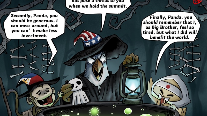 【Editorial Cartoon】American-style "The Gaslight Effect"