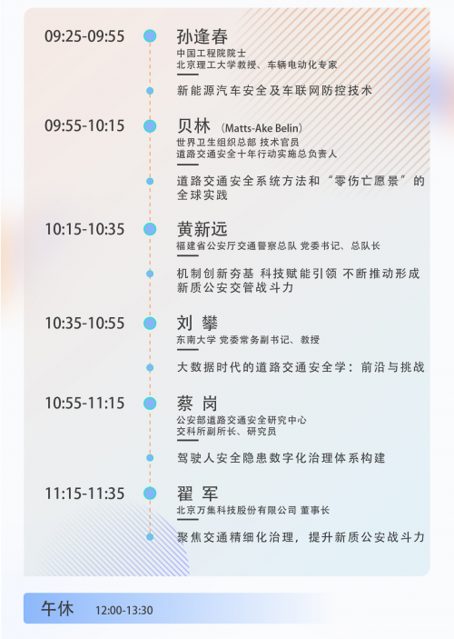 议程抢先看!2024年中国道路交通安全创新与合作大会即将召开