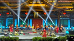 古韵今风共融！第41届中国洛阳牡丹文化节开幕式上演盛世隋唐
