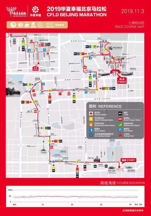 【央视网】2019北京马拉松比赛本周日开跑 这些道路请绕行