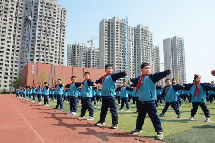 石家庄市新华区:特色校园课间操助力学生健康成长_fororder_图片 2