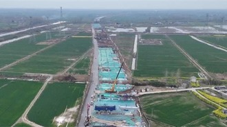 宁滁高速江苏段建设正酣 预计2024年底主体完工