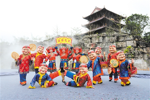 邕宁开展“文化旅游月” 民俗风情表演受欢迎