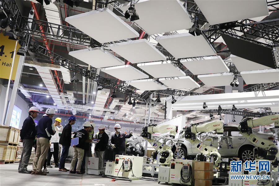 【新华网】上海国展中心“内外兼修” 迎接进博会