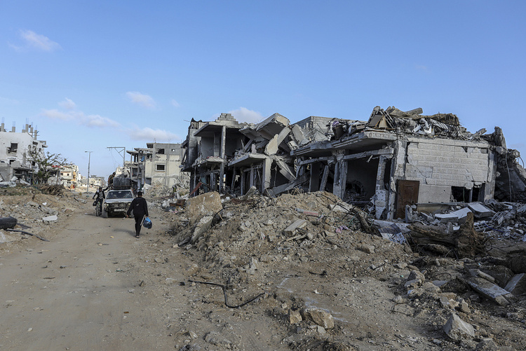 本轮巴以冲突已致加沙地带34049人死亡