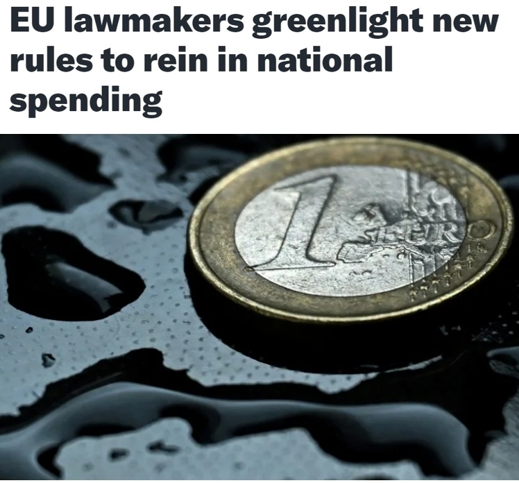 欧洲议会通过“财政纪律”以限制赤字