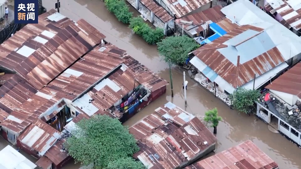 坦桑尼亚洪水泛滥受灾严重 最大城市变“泽国”
