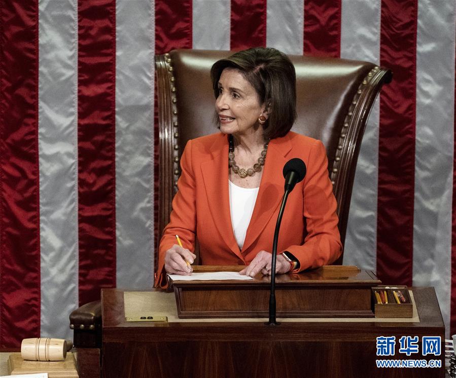 新华网@美国会众议院通过针对特朗普的弹劾调查程序决议案