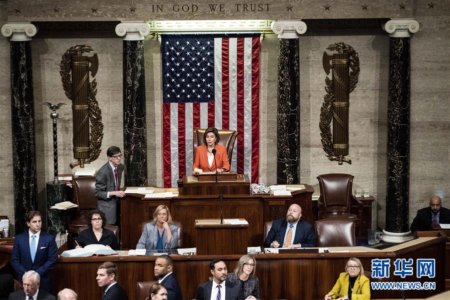 新华网@美国会众议院通过针对特朗普的弹劾调查程序决议案