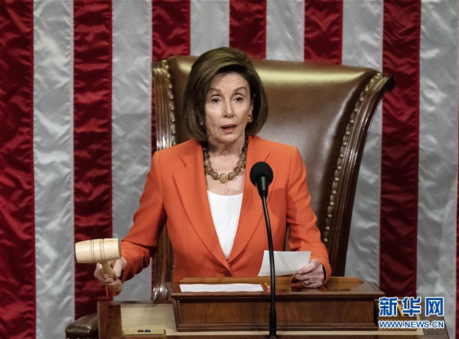 新华网@美国会众议院通过针对特朗普的弹劾调查程序决议案