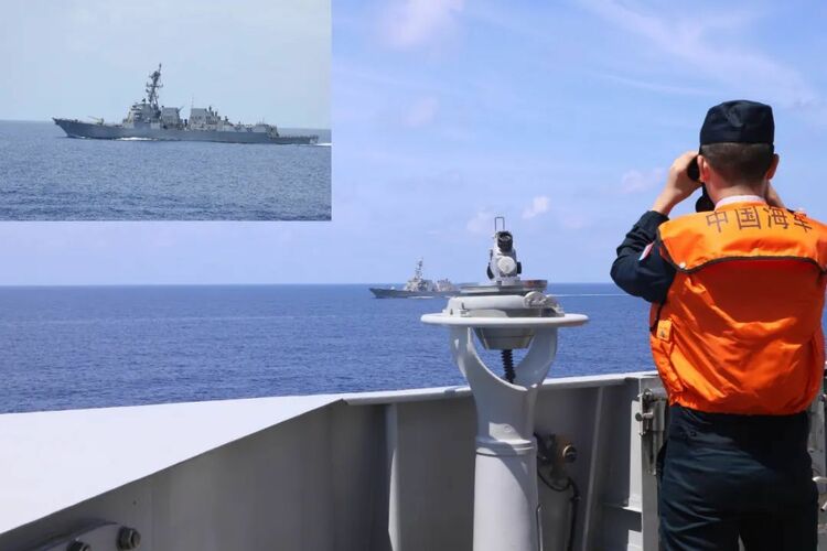 美舰擅闯西沙领海 南部战区：跟踪监视并警备驱离