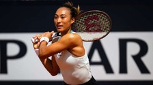 郑钦文连续两年晋级WTA1000罗马站八强